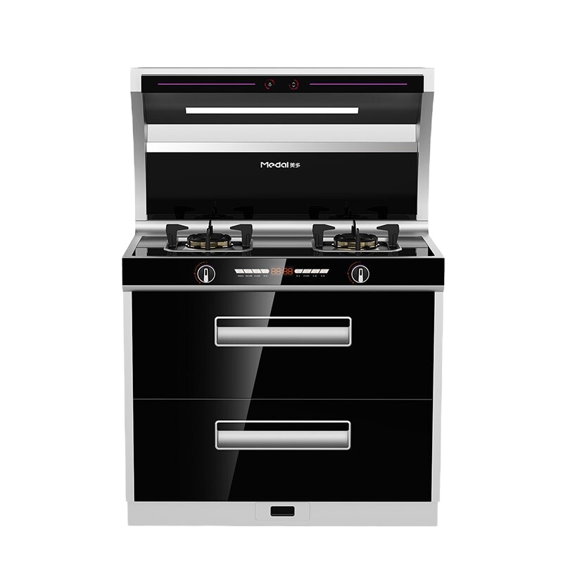 美多(medal)集成灶Q6/烟灶消一体机 油烟机燃气灶消毒柜套装一体灶 智能轮远程控制 自动清洗 (天然气款)