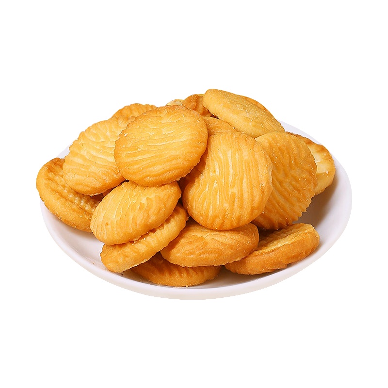 【猪八哥】猴头菇小饼干 猴菇饼干 曲奇酥性饼干 儿童早餐饼干 零食批发1-5斤