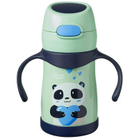 汤美星(Tommee Tippee)巧星成长不锈钢保温杯280ml-01665 316L不锈钢内胆双层真空保温长达8小时