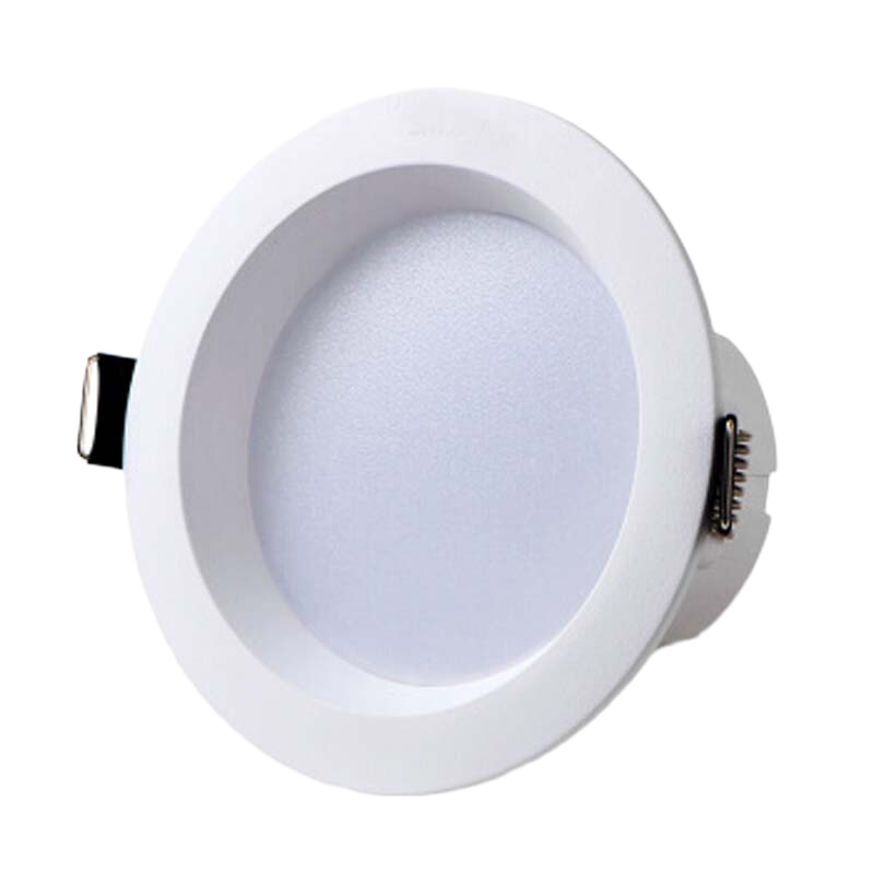 捷能新源 N0324-0373 LED嵌入式筒灯3.5W 3000K 8-8.5开孔天花灯 象牙白色