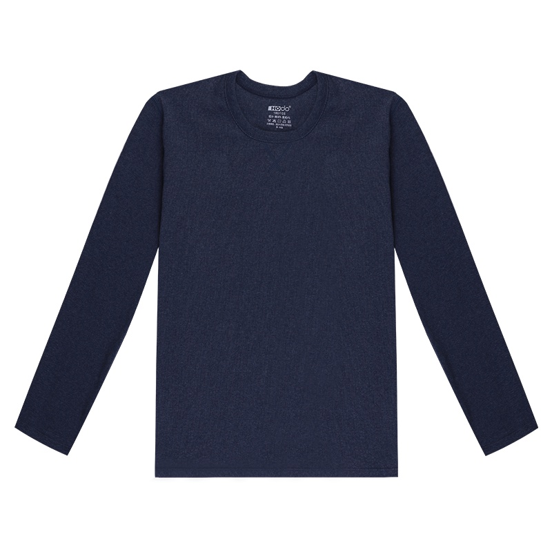 HODO红豆男装 男士内衣 2019秋季新款红豆绒舒适棉氨保暖内衣套装男