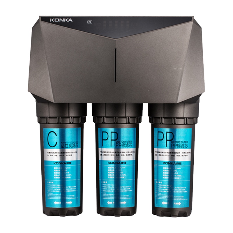 康佳(KONKA)厨下家用净水器KONKA康佳净水器KD-BRO-B(K8) 2:1超低废水比 500G大通量 即滤即饮