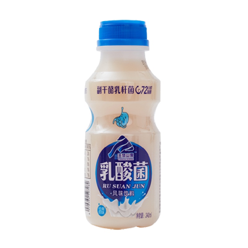 [新货]整箱340ml*12瓶乳酸菌养胃多益生菌原味草莓味风味饮品