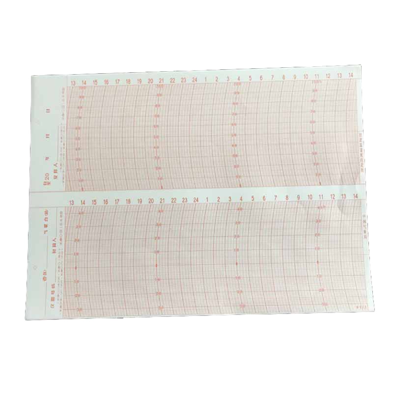 益而高 气象仪器厂周记日记温湿度自记纸记录纸8525 ZJ1-2B周记8525 温湿度记录纸