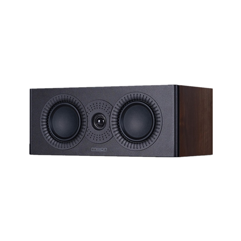 mission/美声 LX-C2MKII 无源音箱客厅家庭影院中置音箱 AV音箱(梦幻黑/胡桃木/象牙白三色可选)