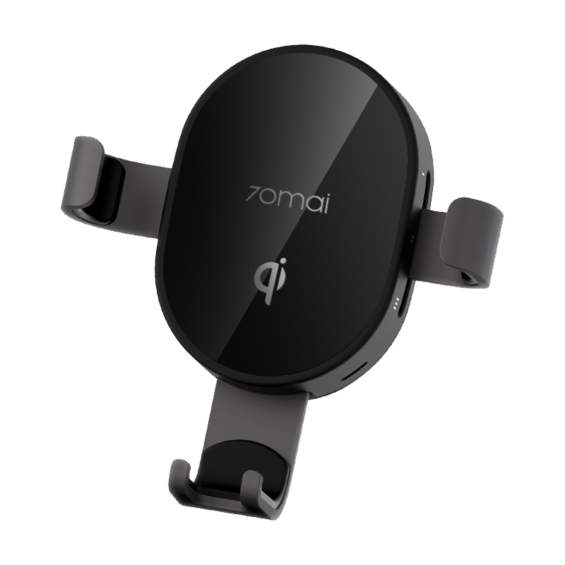 70迈 车载无线充电手机支架 重力感应空调出风口通用多功能导航支架