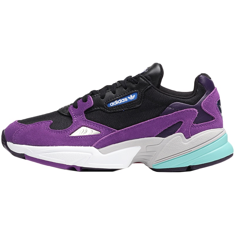 【自营】adidas阿迪达斯三叶草女鞋Falcon休闲鞋复古老爹鞋CG6216