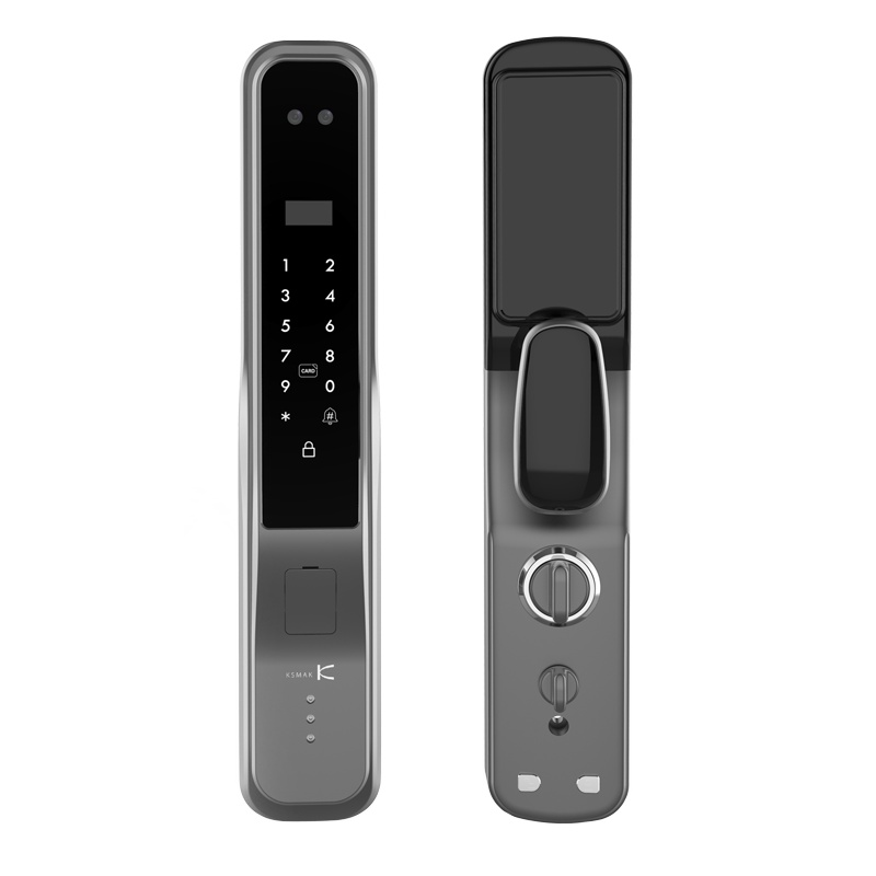 金指码智能锁 3D人脸识别 全自动家用指纹锁防盗门密码磁卡锁 X5R