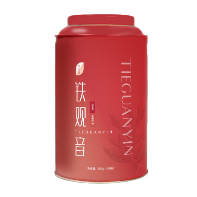 裕园茶业 乌龙茶 安溪铁观音清香型茶叶兰花味足 450g/罐