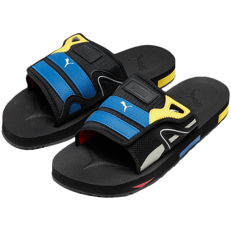 PUMA彪马男鞋女鞋运动鞋魔术贴一字拖休闲拖鞋375630