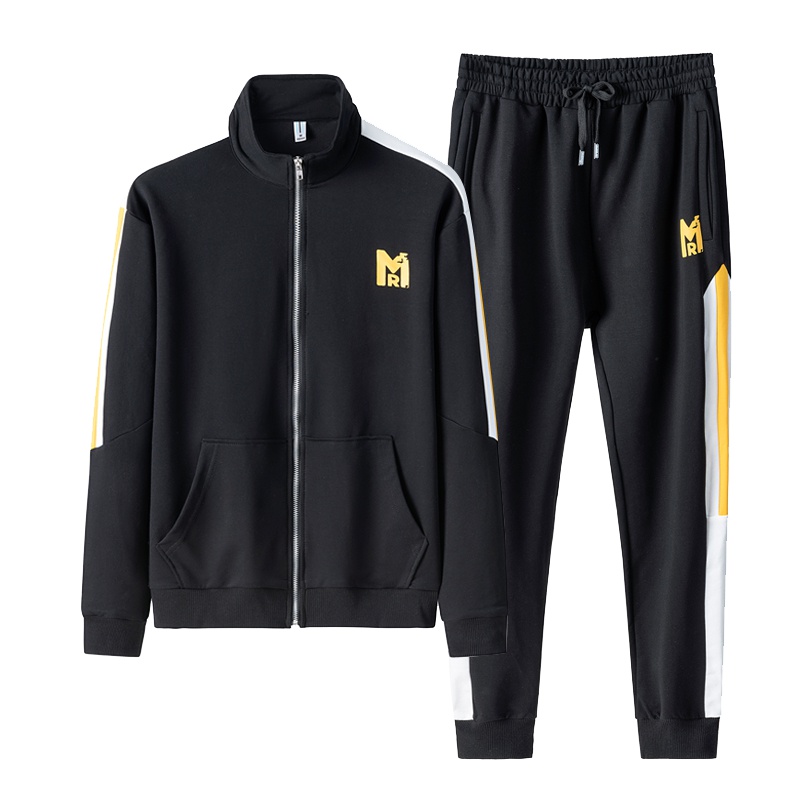 庄吉2019春秋季新款外套男士套装韩版潮流牛仔夹克潮牌搭配帅气秋装