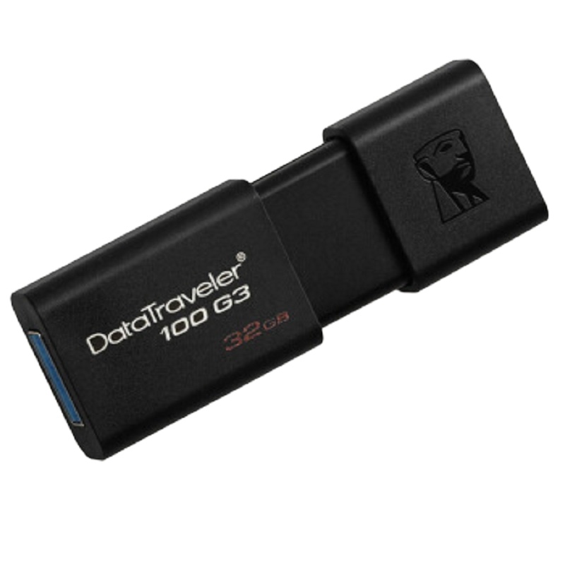 金士顿(Kingston) /USB3.0 U盘 DT 100G3 32GB 高速车载U盘 黑色
