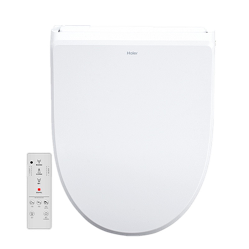 海尔(Haier)全自动即热式无线遥控活水即热座圈抗菌中小马桶高适配 智能马桶盖坐便器 V-158Plus X-S16