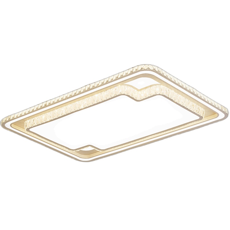 祎琳智能灯tm精灵led吸顶灯简约现代大气家用轻奢水晶灯具房间卧室长方形客厅大灯