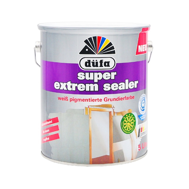 都芳(DUFA) 都芳漆 德国进口通用型多功能抗碱底漆 内墙乳胶漆 水性油漆涂料 白色 5L