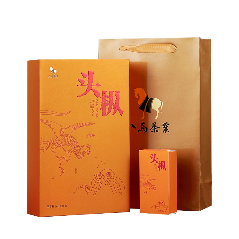 八马茶叶 头丛系列单丛茶叶5000 单丛乌龙茶 礼盒装48g