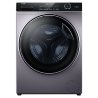 海尔(Haier)10公斤 大容量 变频 滚筒洗衣机 洗烘一体机 全自动家用 智能投放 XQG100-HBD14126L