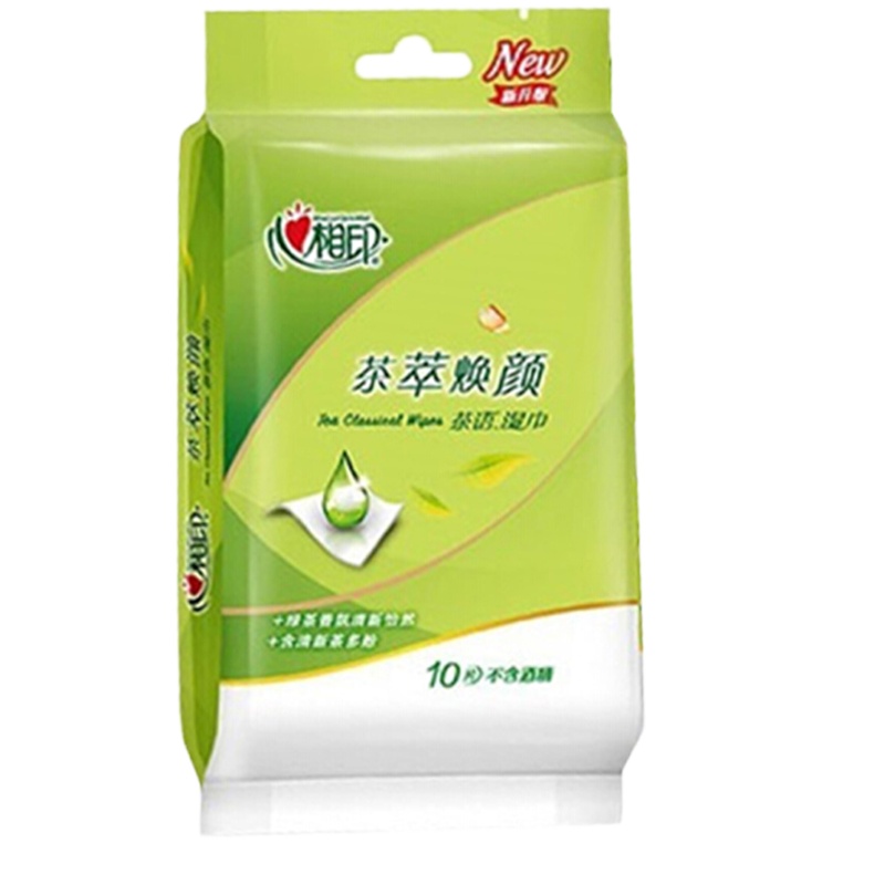 XCR001心相印茶语湿巾10片/包 6922868286003