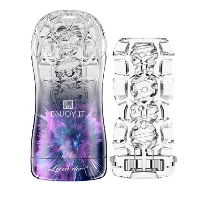 苏小嘿 ENJOYIT水晶自慰训练杯飞机杯 颜色随机 苏宁宜品 ENJOYIT水晶自慰训练杯飞机杯 颜色随机