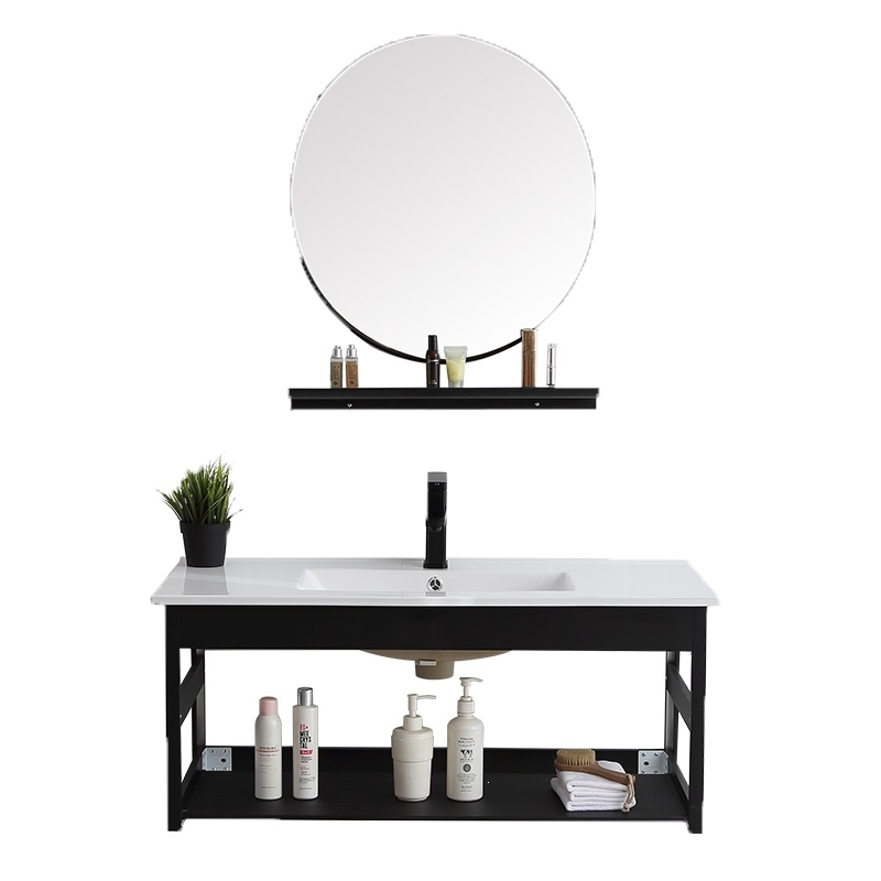 卫生间挂墙式一体陶瓷如华福禄洗手盆洗脸盆柜盥洗盆小户型洗漱池家用组合