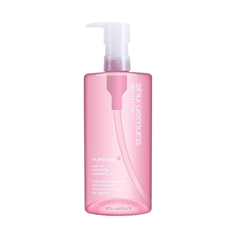 shu uemura植村秀 樱花轻肤洁颜油450ml 深层清洁 卸妆油
