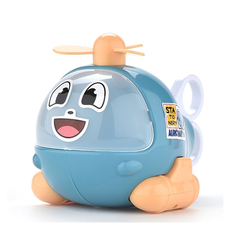 小鹰奥利 卡通可爱小飞机造型儿童收纳文具玩具 趣萌小飞机创意儿童收纳玩具 多功能文具盒 笔袋[粉色款]