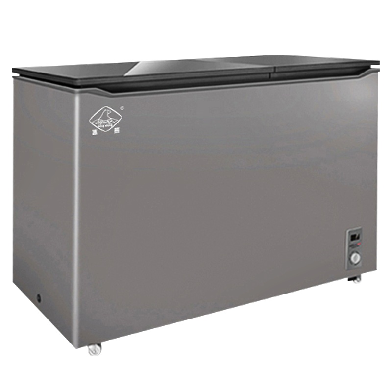 冰熊(bing xiong)BC/BD-236AB升商用大冰柜 卧式大冰库冷柜 冷藏冷冻转换展示柜 卧式双门顶开冰柜