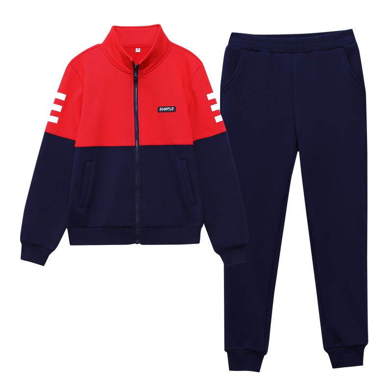 均妮2021冬季男士运动套装三件套运动服男装休闲秋冬加绒情侣装