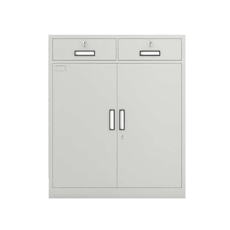 臻远 工厂存储柜资料柜 二斗下节文件柜 高1000*宽850*深390mm