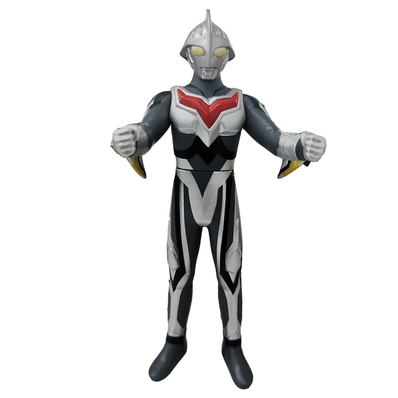 正版万代BANDAI奥特大软胶系列捷德奥特曼原始形态 软件可动人偶玩具男孩女孩