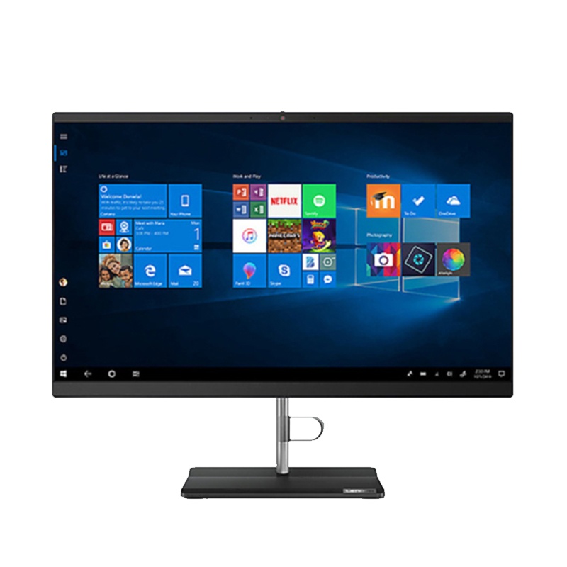 联想（Lenovo）扬天S5430商用一体机 I3-10110U/8G/1T+128G固态/无光驱/可俯仰/WIN10/23.8英寸/黑色 商用办公 企业采购 家用娱乐