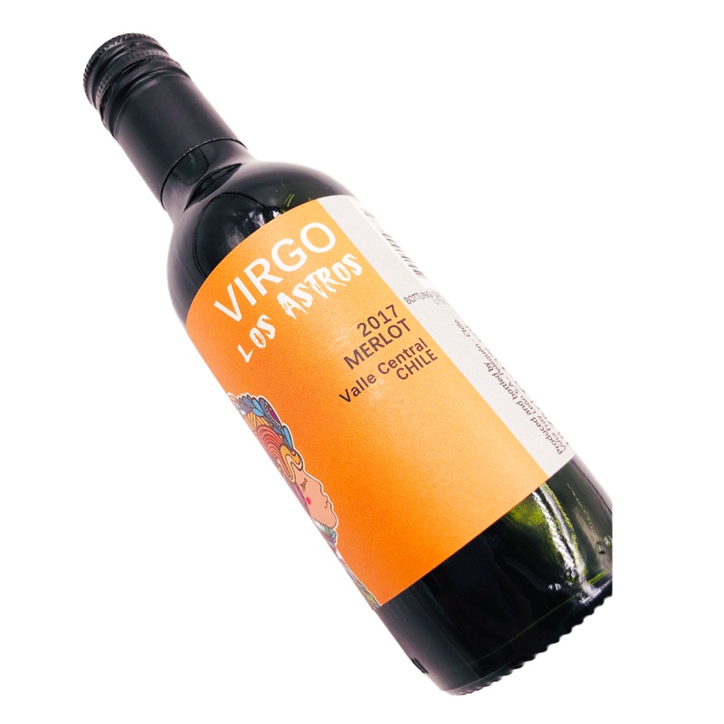 Los Astros璀璨庄处女座梅洛干红葡萄酒2017 187.5ml