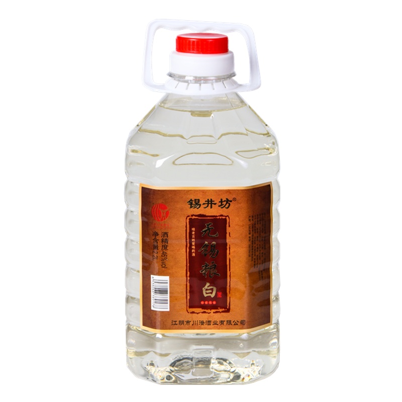 锡井坊无锡白酒无锡粮白浓香粮食绵柔风味桶装白酒2.2L