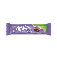 妙卡(Milka)整榛仁融情牛奶巧克力排块 36.5g/袋 亿滋出品 (受天气影响 部分实物形状受影响 介意慎拍)