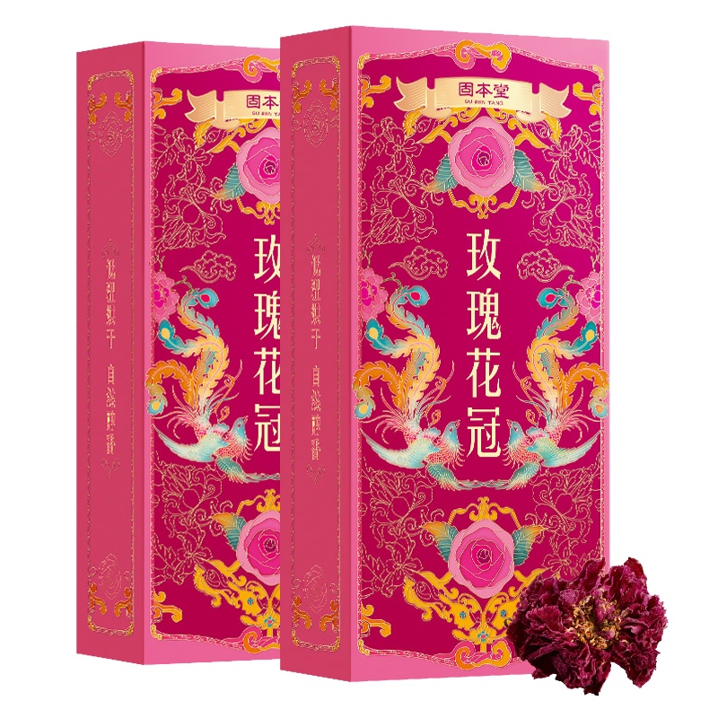 固本堂玫瑰花冠30g