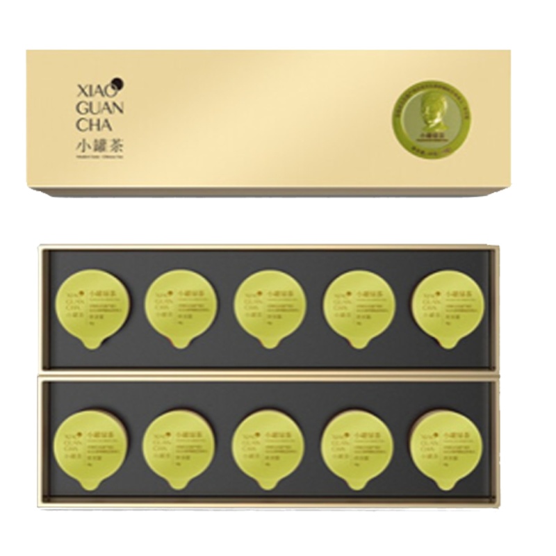 小罐茶小罐绿(安吉白茶)礼盒装10罐装