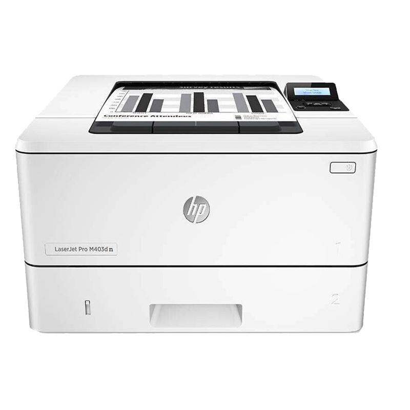 惠普(HP) LaserJet Pro M403D高速办公家庭文件文档试卷打印机(自动双面 黑白激光)