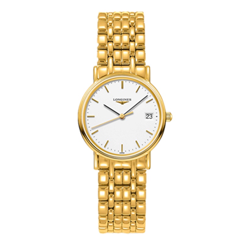 【预售款】浪琴(Longines) 手表女表瑰丽系列石英表女精钢腕表 L4.320.2.12.8