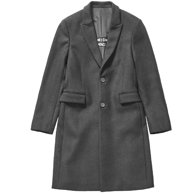 马克华菲男装秋冬新款男式大衣优雅时尚中长外套