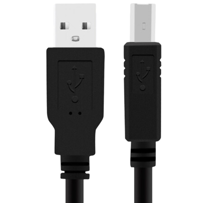 优族(youzu) 高速USB2.0打印机数据线 5米纯铜线芯屏蔽方口 佳能惠普爱普生打印机连接线