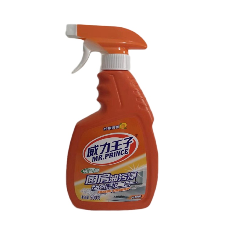 威力王子厨房油污净去污养护二合一500g6938421300604