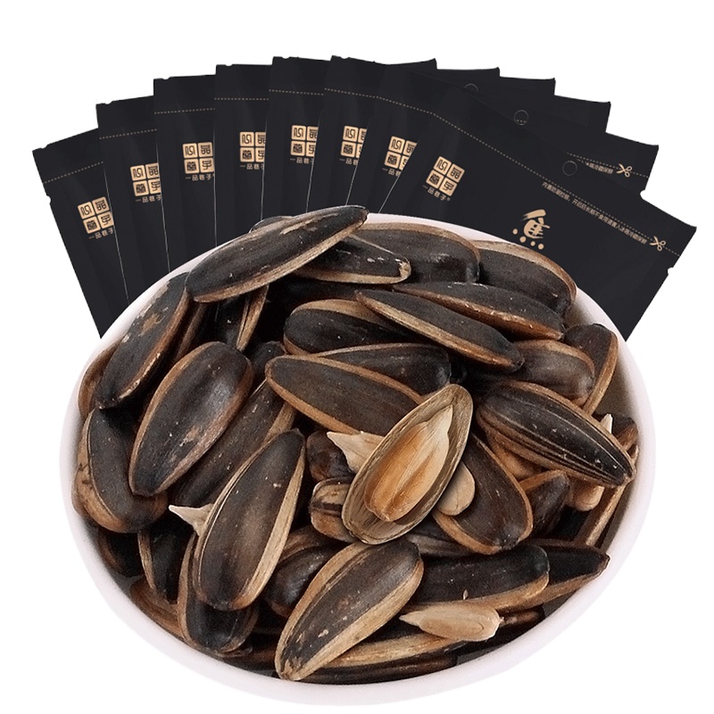 一品巷子 焦糖味瓜子108g*8袋葵花籽香瓜子追剧小零食