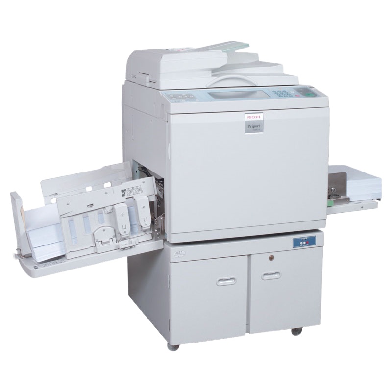 理光(Ricoh)HQ9000 A3 专业高速数码印刷机 一体化速印机 打印复印 (含双面输稿器+工作柜)