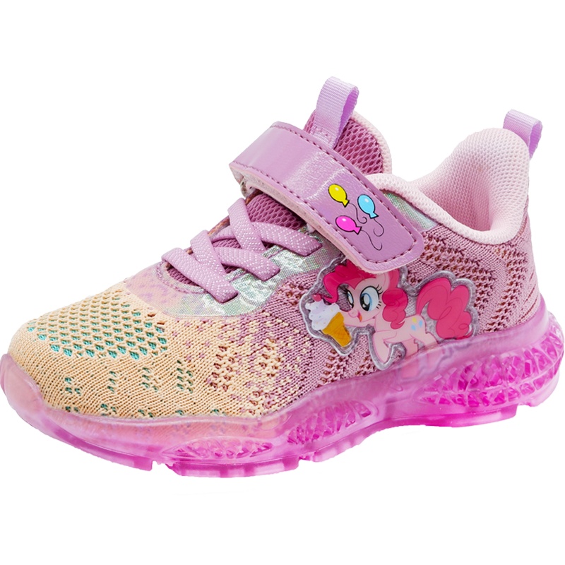 小马宝莉童鞋女童鞋软底运动鞋宝宝鞋春秋款3-4岁6小公主儿童鞋女生鞋子