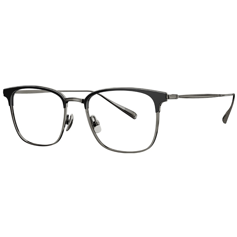 BOLON暴龙新品光学镜男款商务款镜架钛金属潮近视眼镜框BJ6069