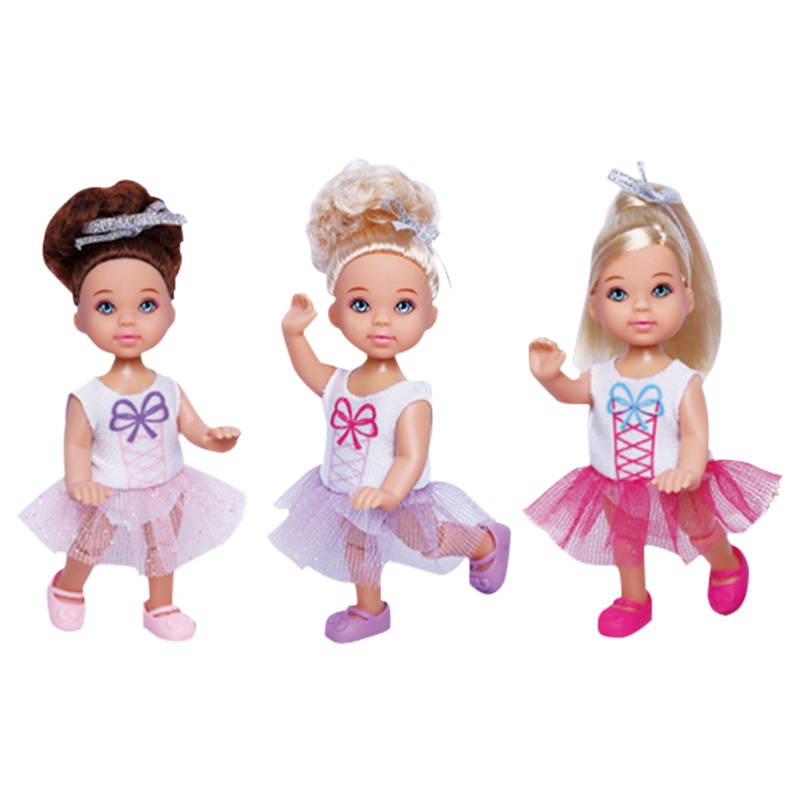 安丽莉美发娃娃小凯莉宠物玩具洋娃娃小号公主玩具宠物狗狗(88014安琦琦芭蕾女孩)