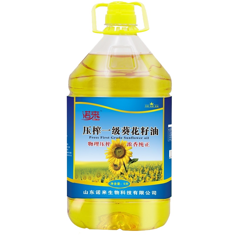 诺来 葵花籽油5L 物理压榨一级食用油