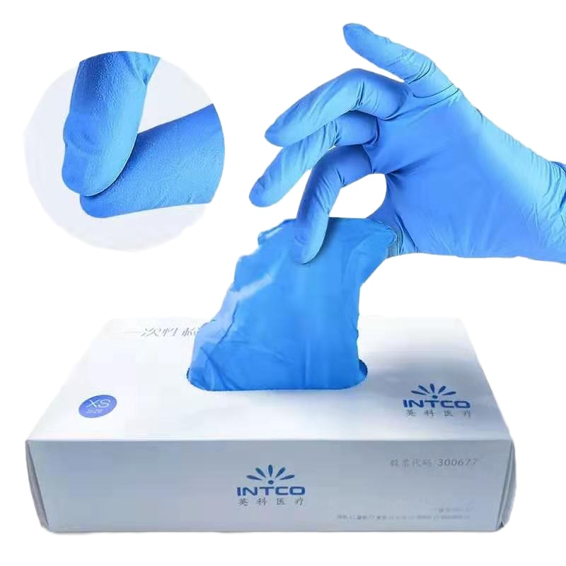 英科一次性医用PVC手套 100只/盒 XL码