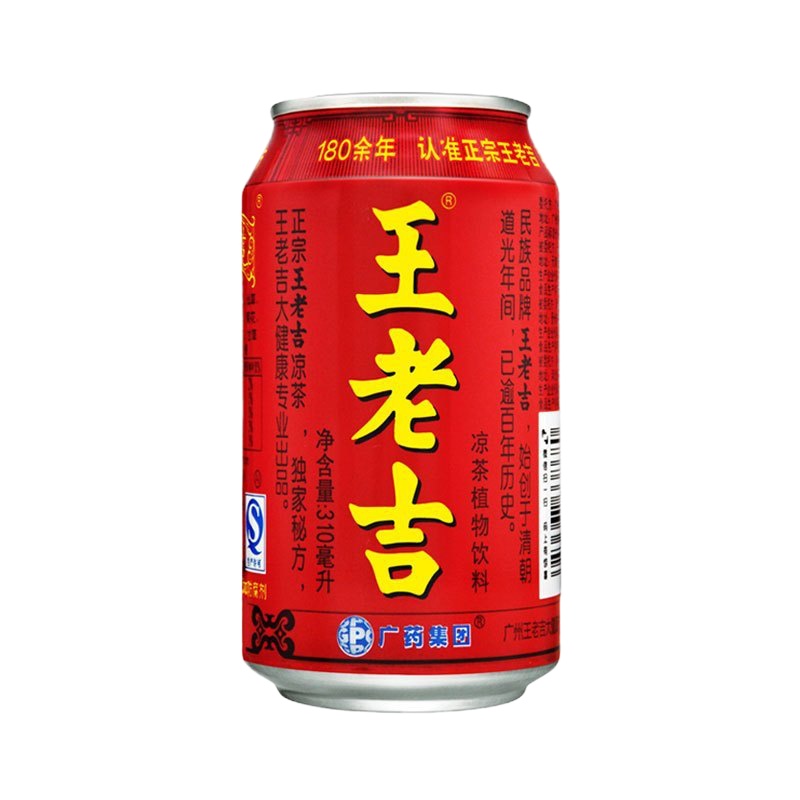 王老吉 凉茶植物饮料 茶饮料 310ml 单位：罐