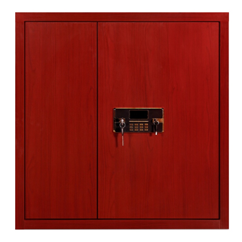 [洛偃]国保锁暖白色通双节保密柜